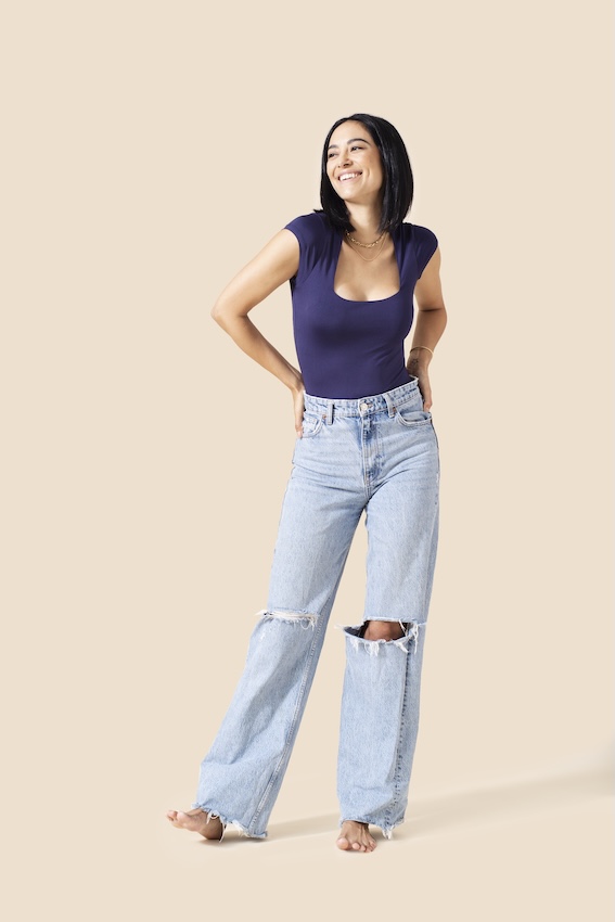 Kara Bodysuit - Navy