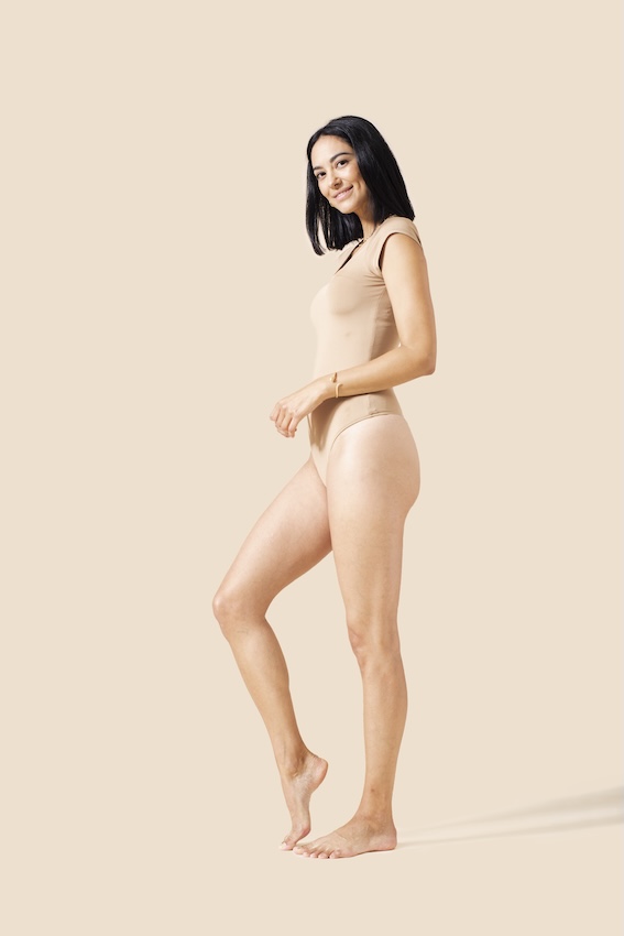 Kara Bodysuit - Caramel Brown