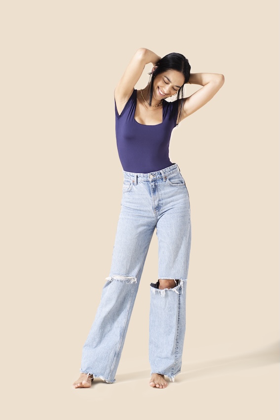 Kara Bodysuit - Navy