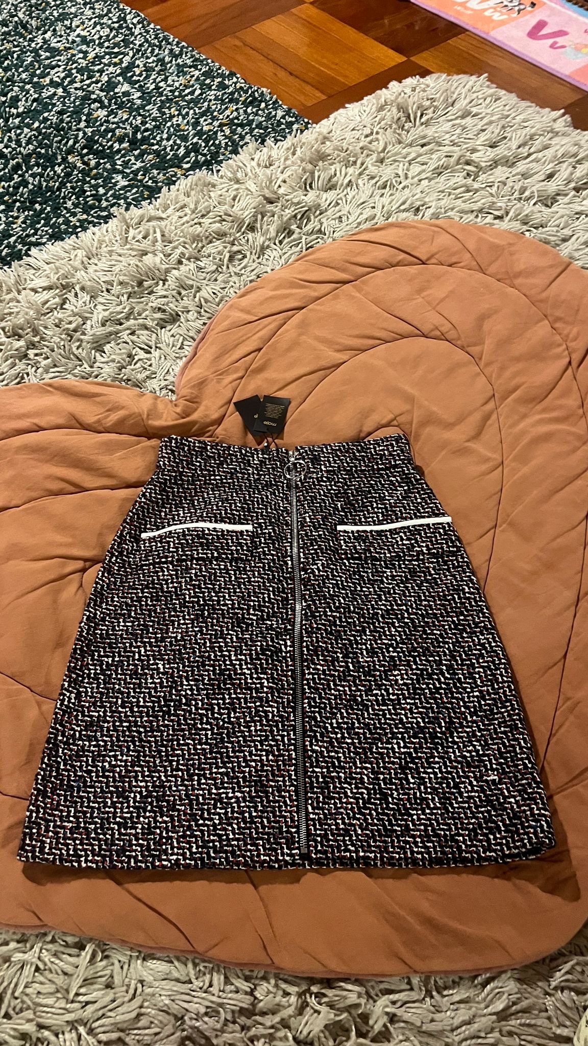 Maje tweed skirt