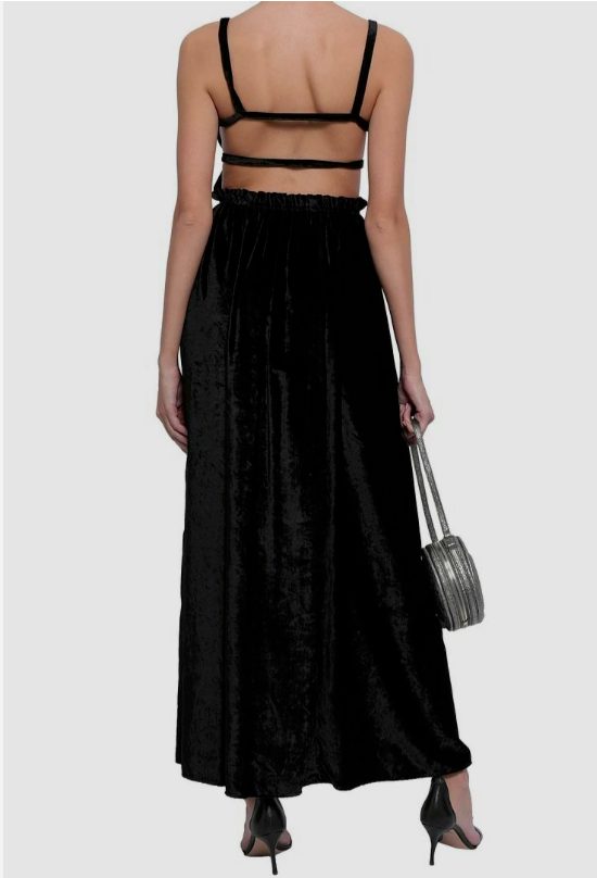 Alexa Chung Velvet Gown