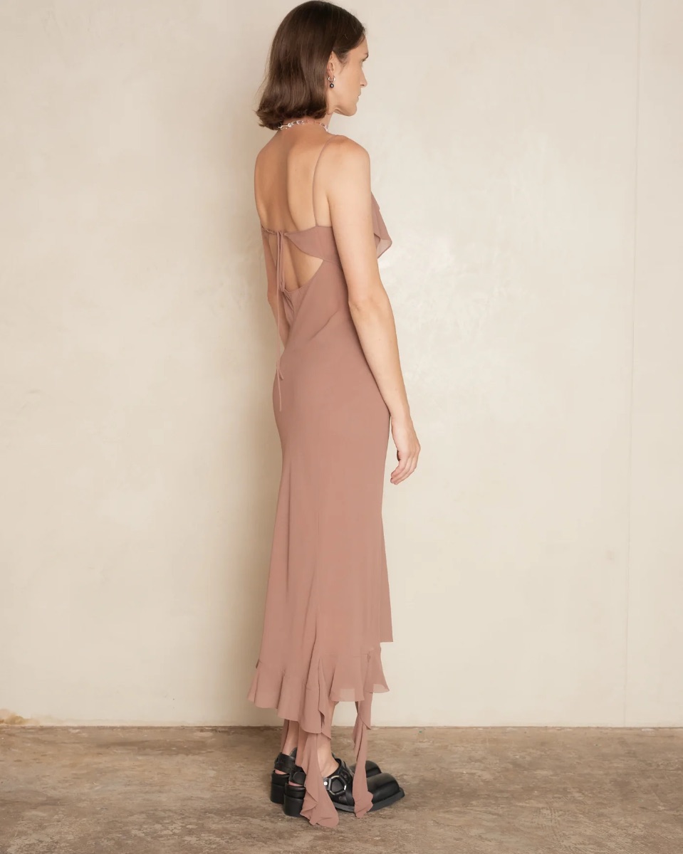 Acne studios midi dress