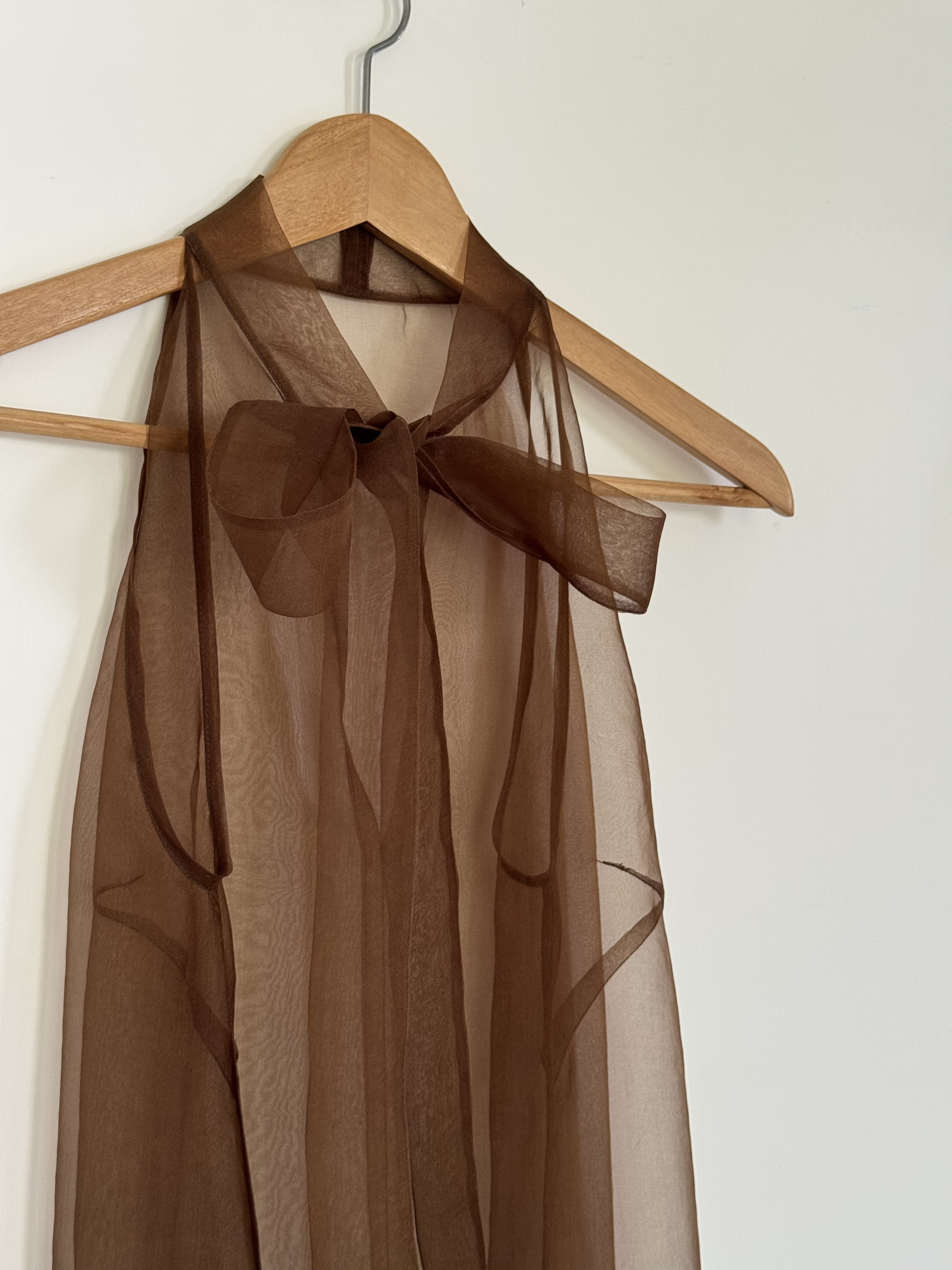 ORGANZA BOW DRESS