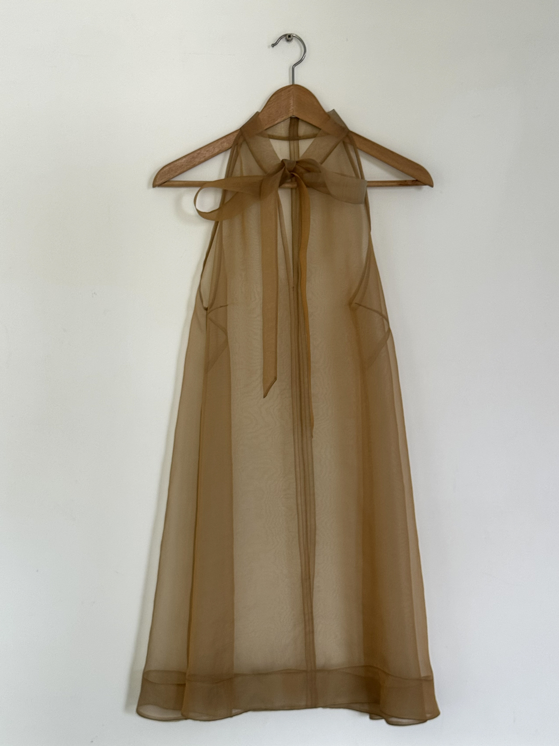 ORGANZA BOW DRESS