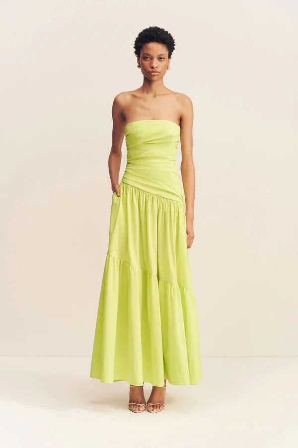 Shona Joy Campbell Stapless Tiered Maxi Dress - Like