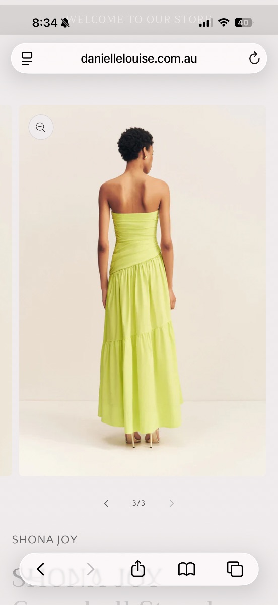 Shona Joy Campbell Stapless Tiered Maxi Dress - Like