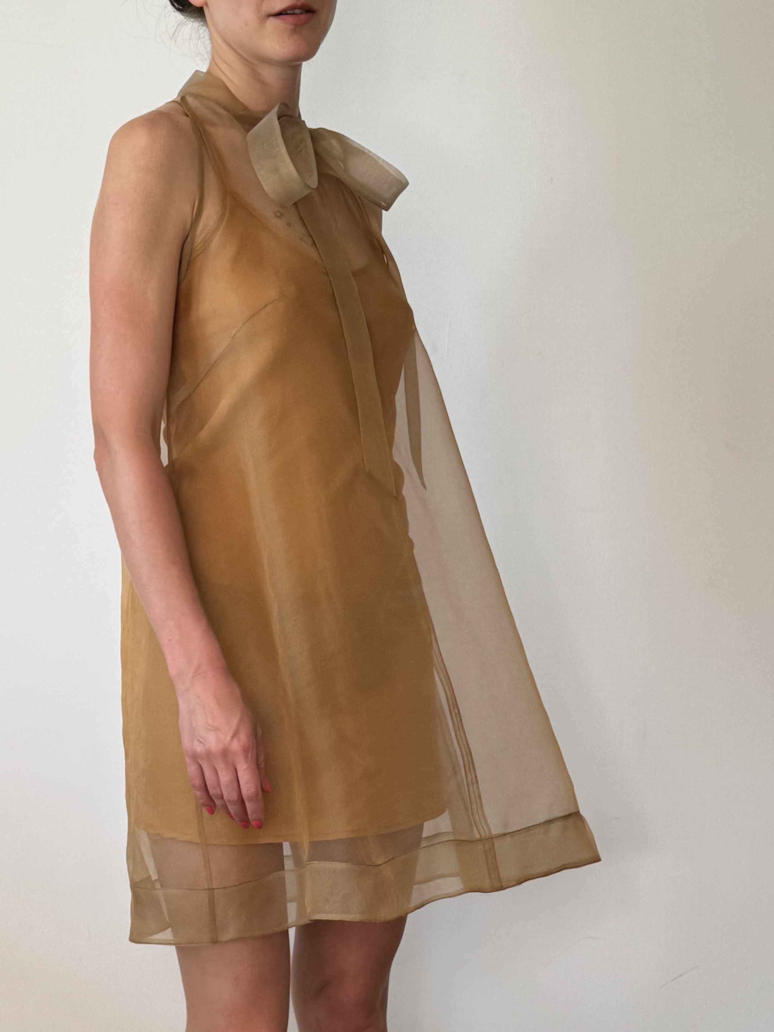 ORGANZA BOW DRESS