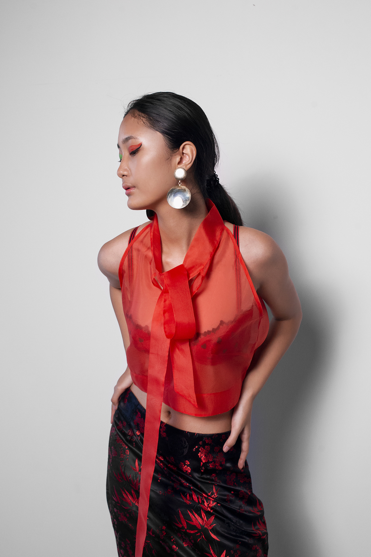 ORGANZA CROP TOP