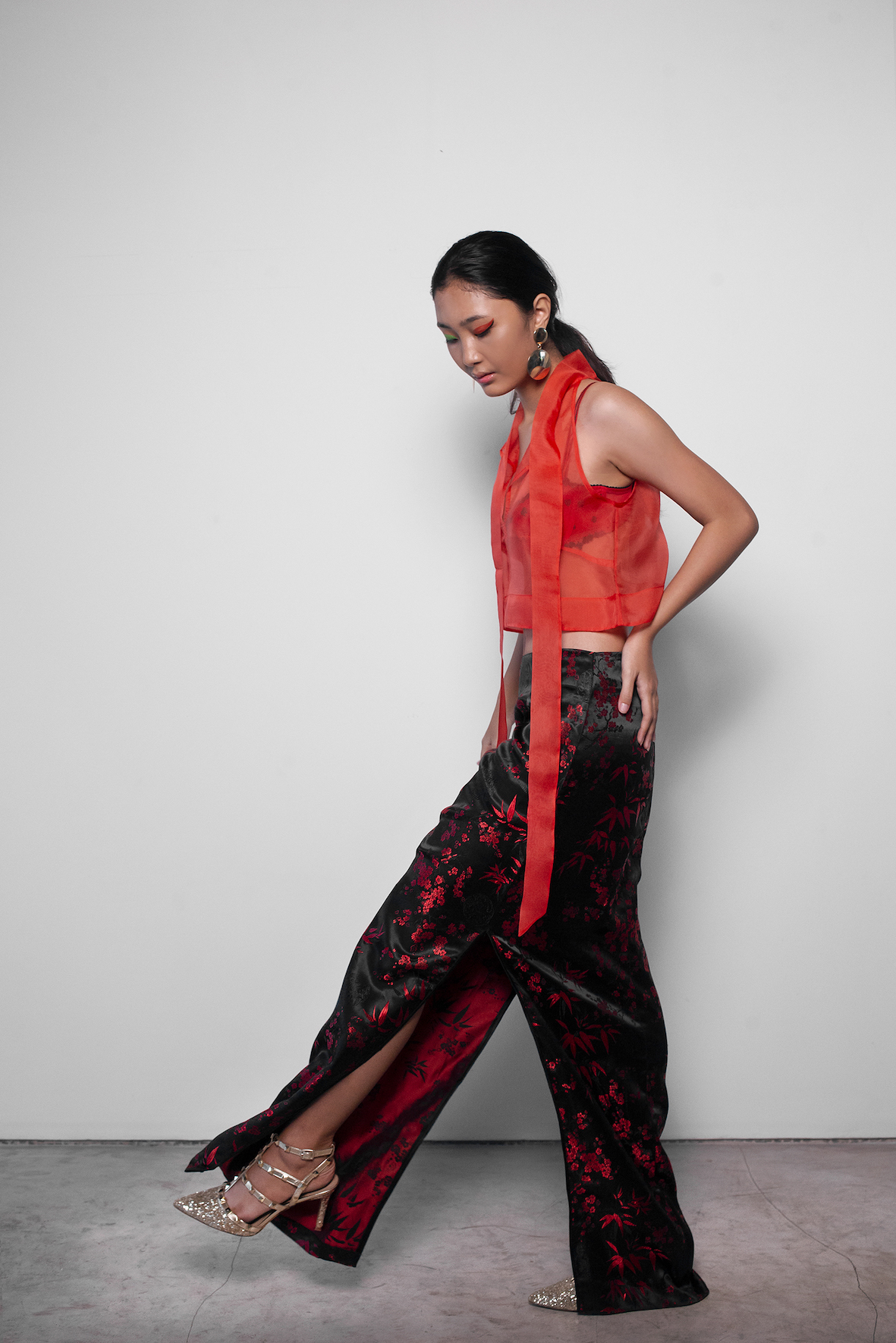 ORGANZA CROP TOP
