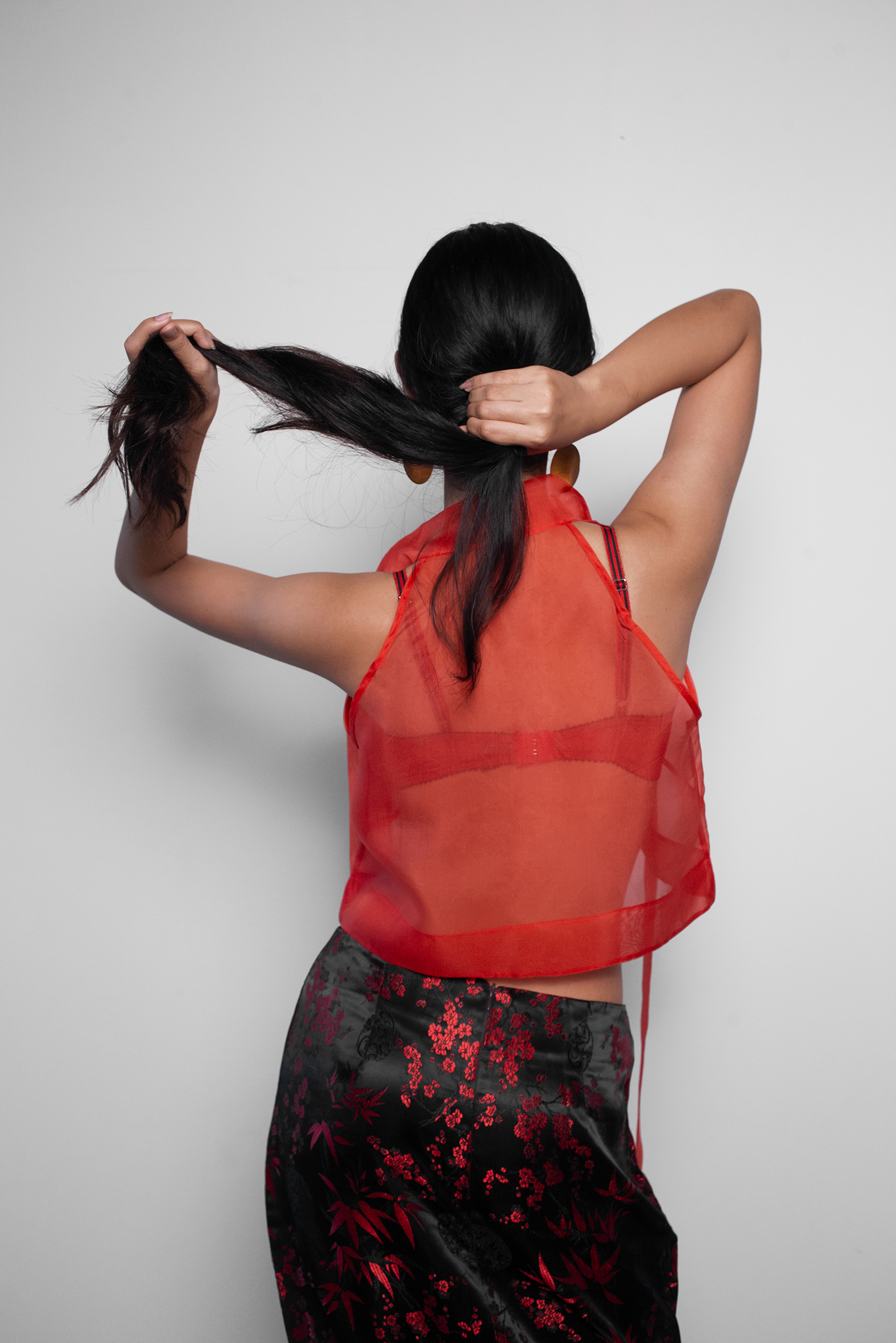 ORGANZA CROP TOP