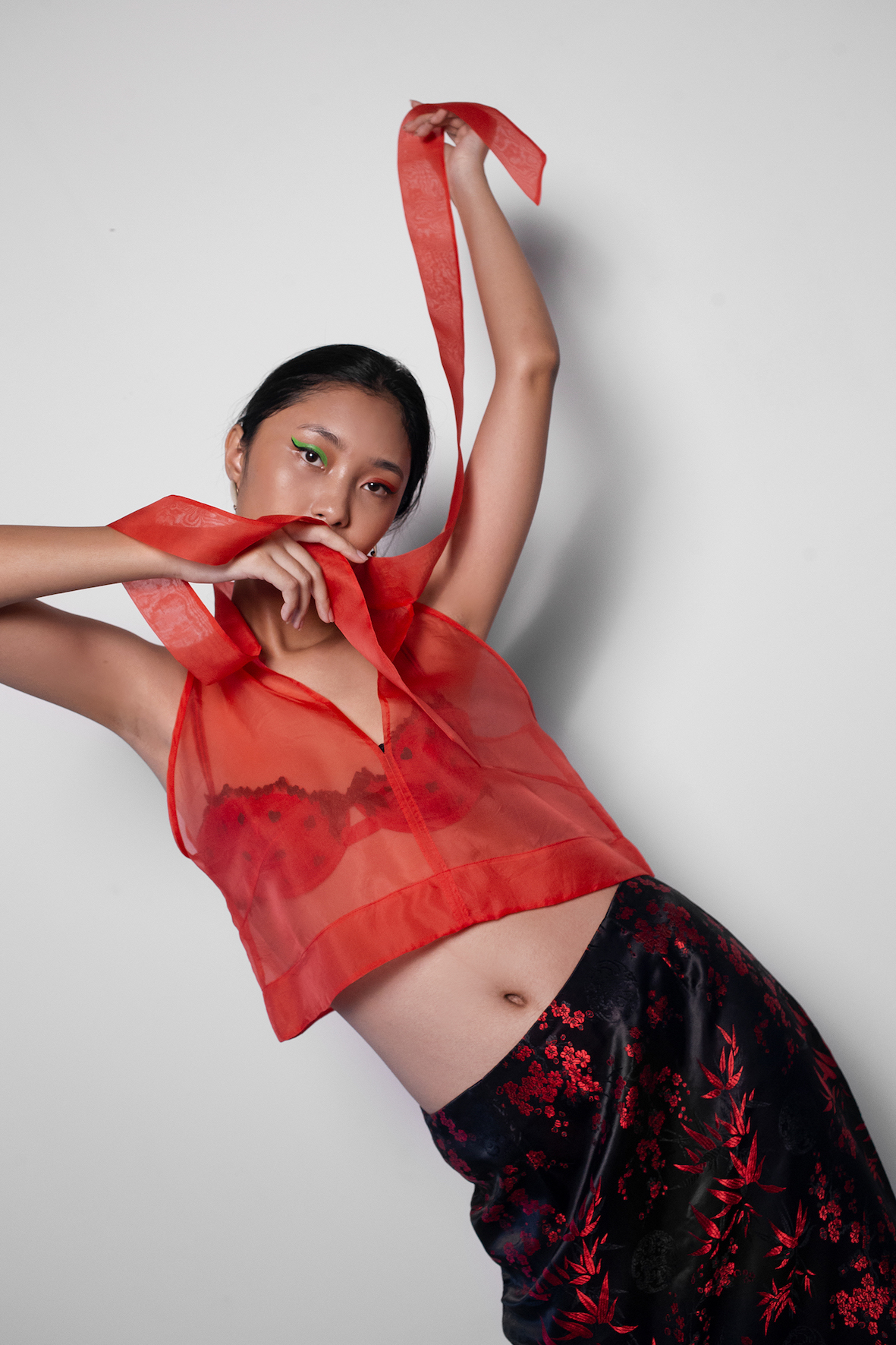 ORGANZA CROP TOP