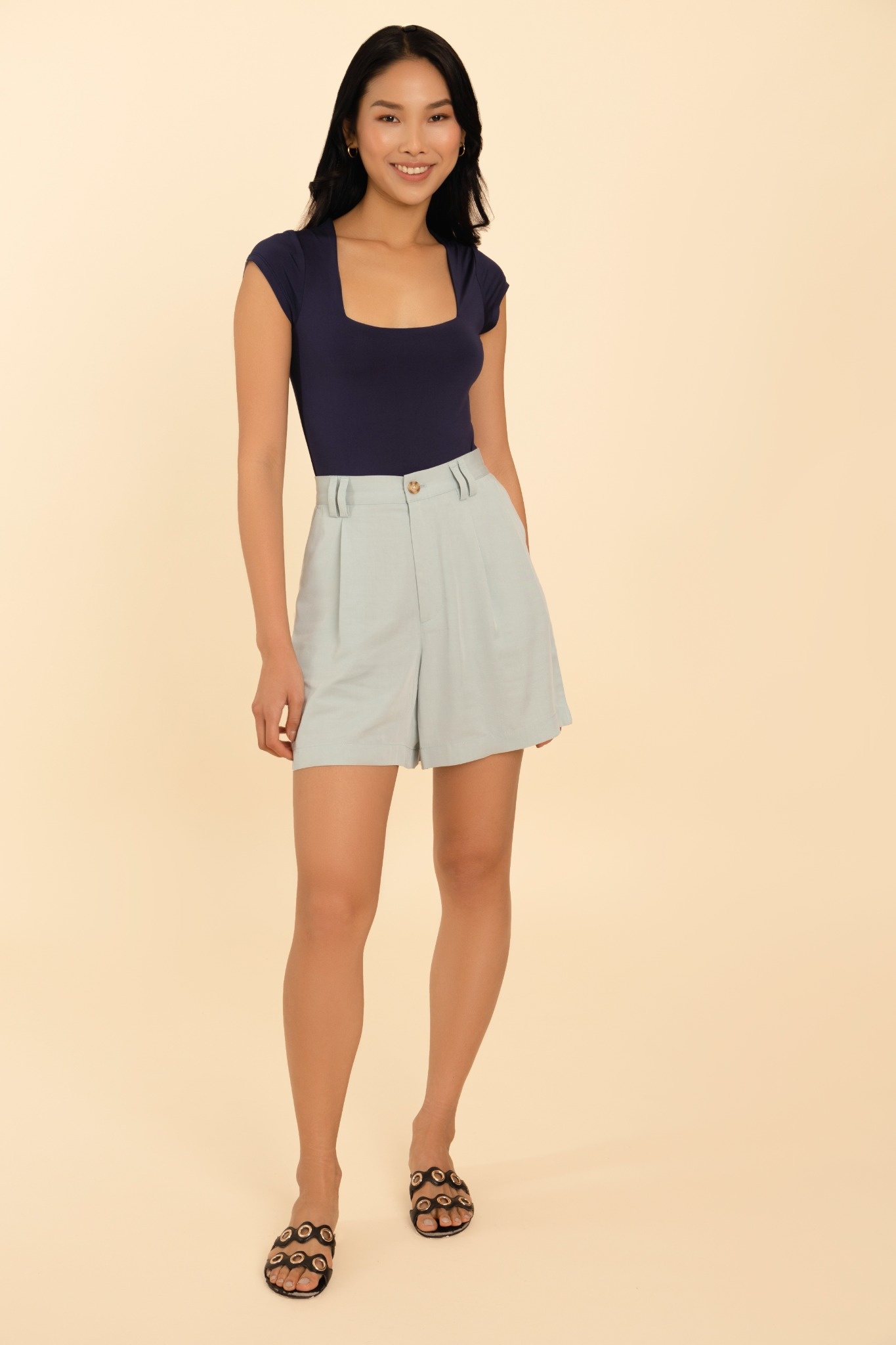 Thea Shorts - Blue