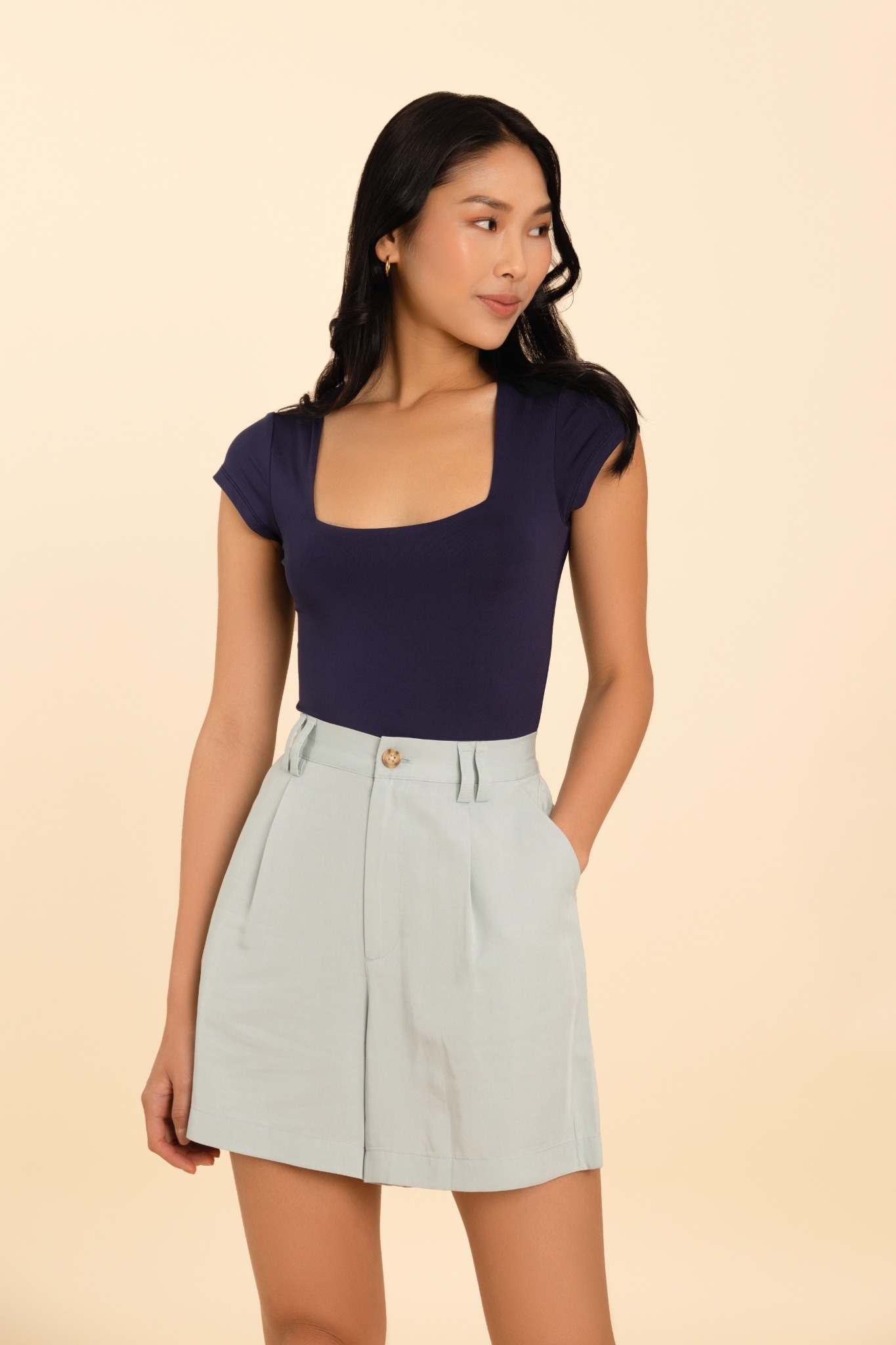 Thea Shorts - Blue